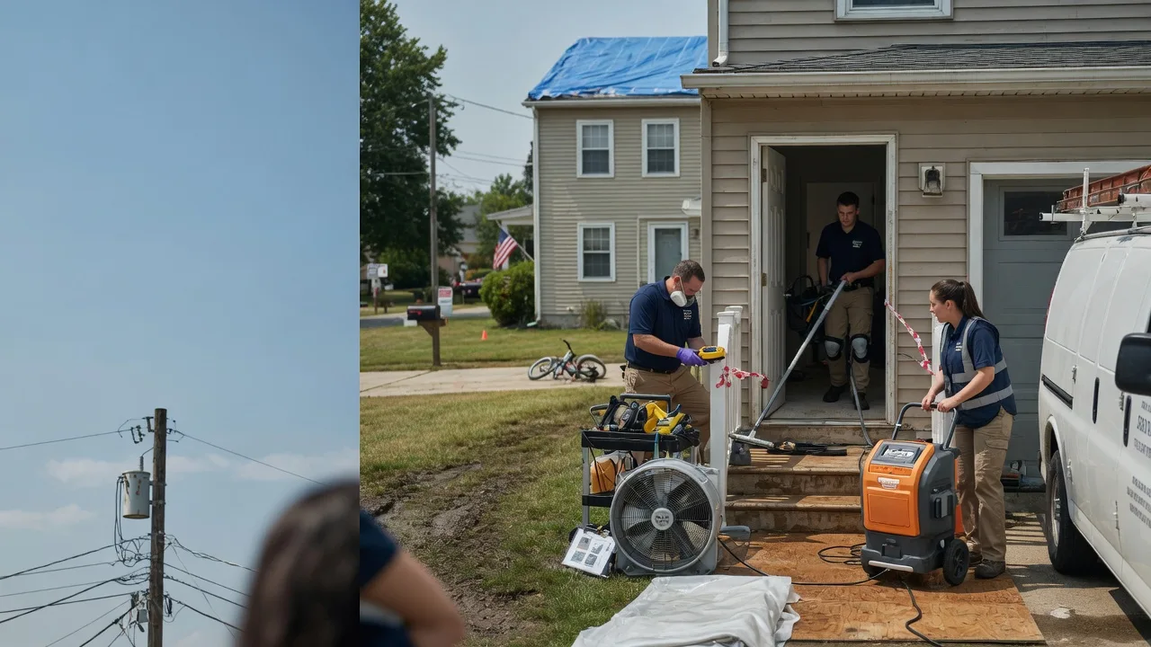 Water Damage Repair in Yorktown, IA near me